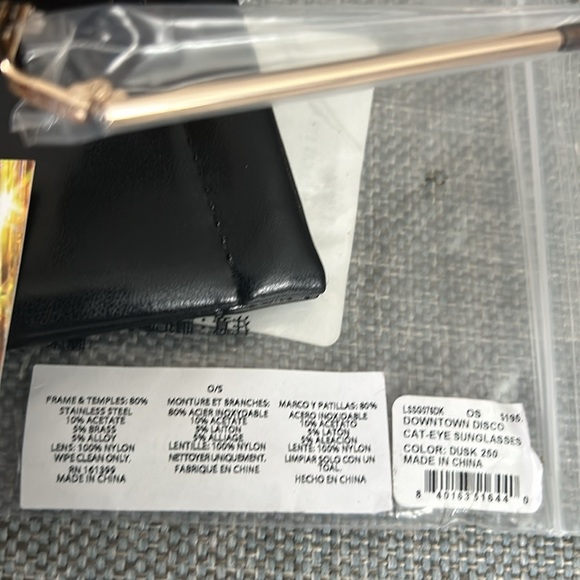 Lele Sadoughi Downtown Disco Cat Eye Sunglasses - Picture 6 of 6